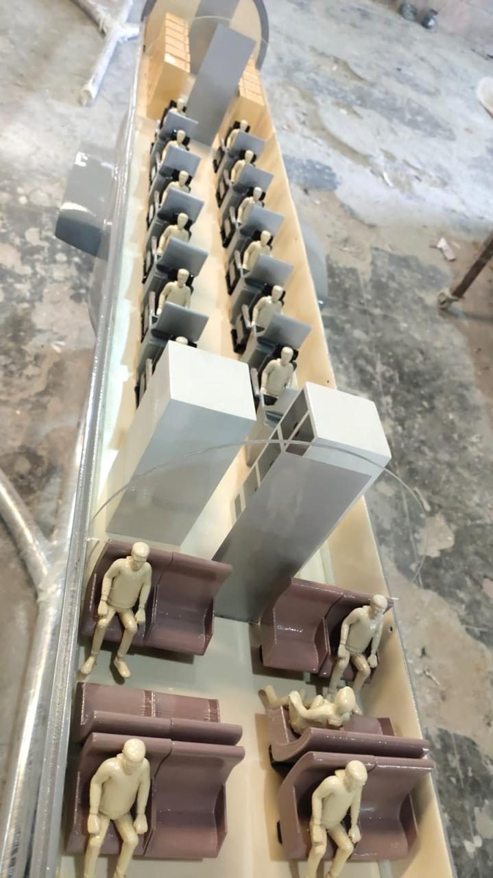 Crew seating & figures