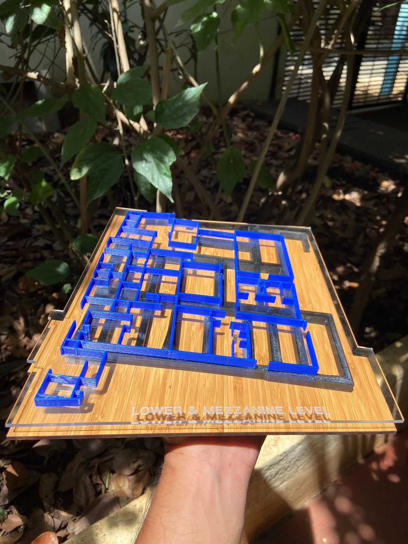 Architectural floor-plan model