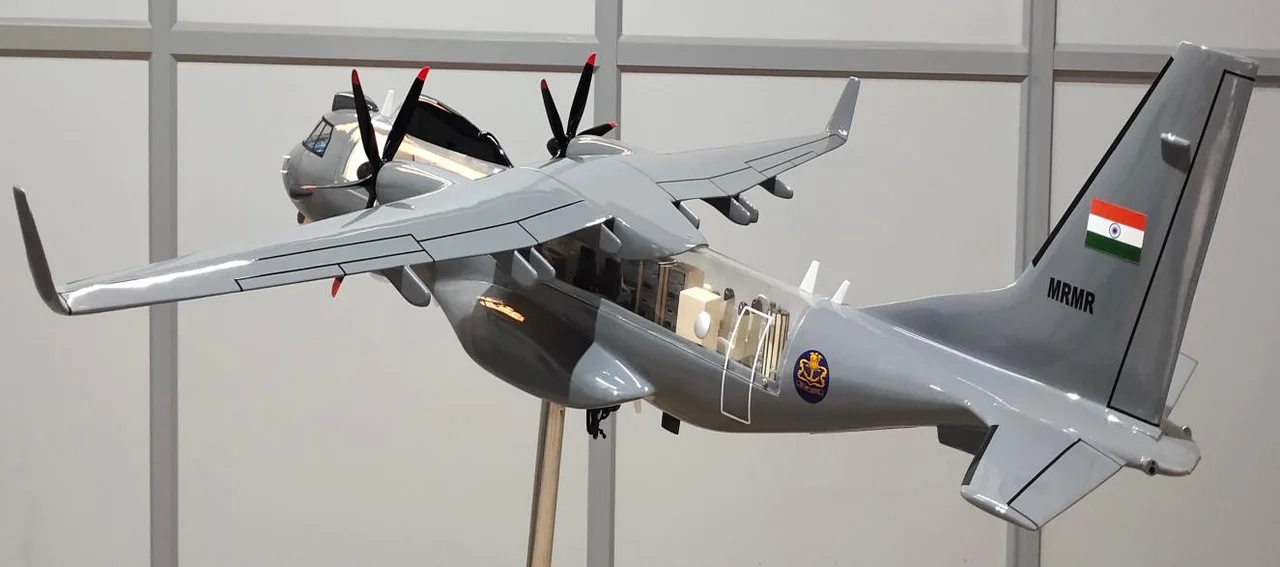 Maritime patrol aircraft — scale model