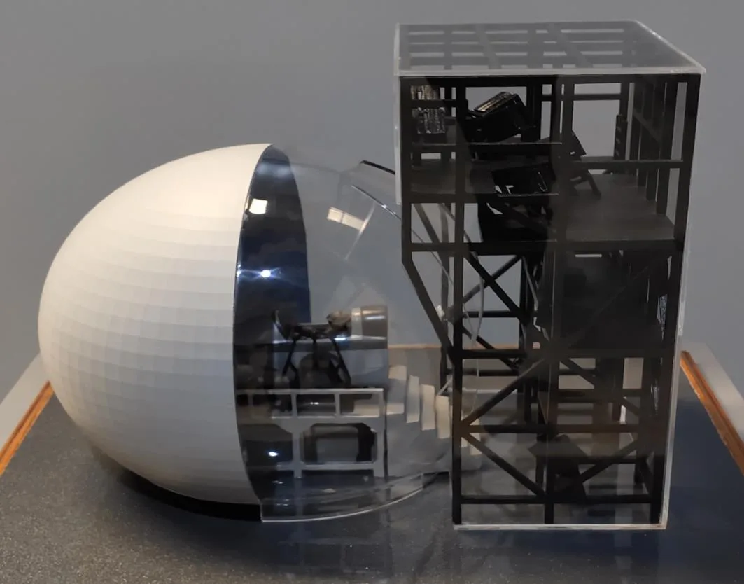 Simulator cockpit — cutaway build