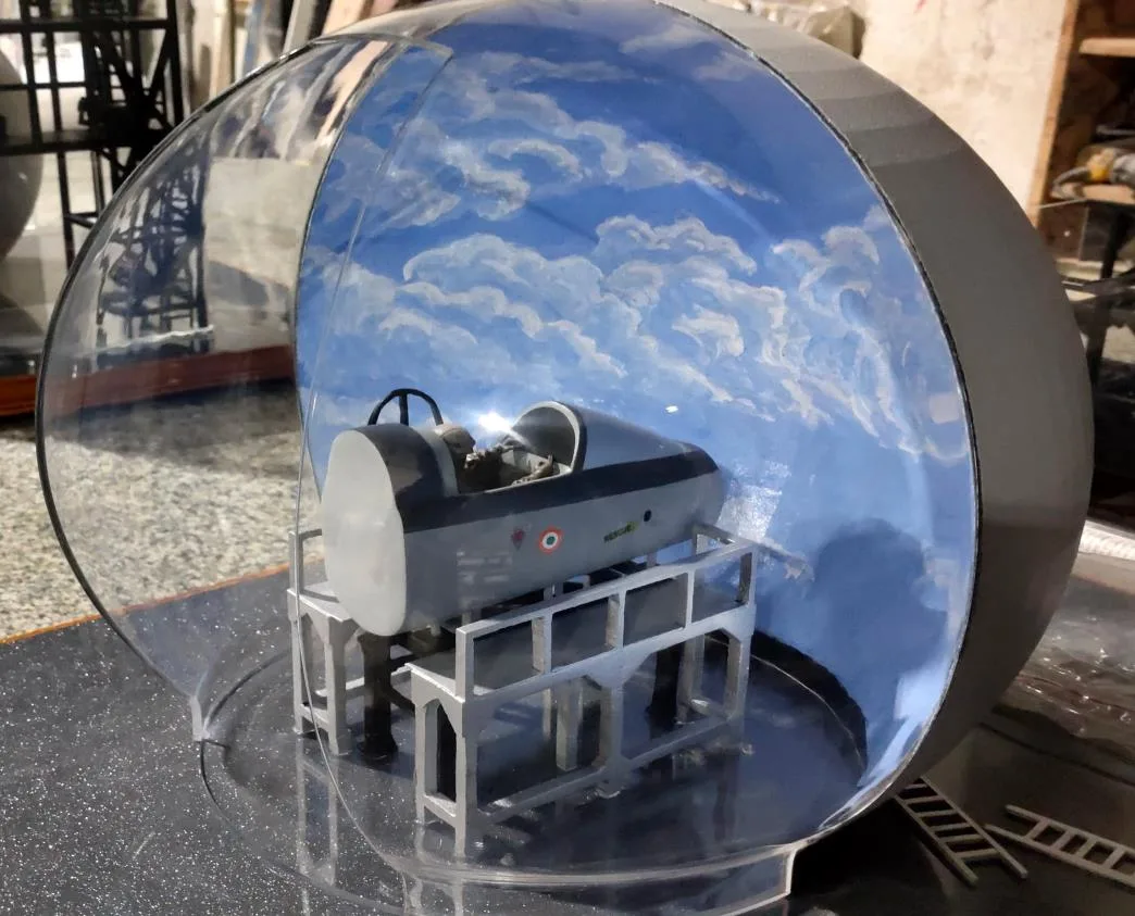 Projection dome — visual system