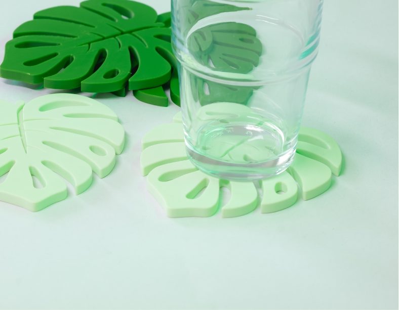 Monstera coasters